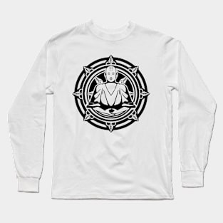 The Peaceful Monk Long Sleeve T-Shirt